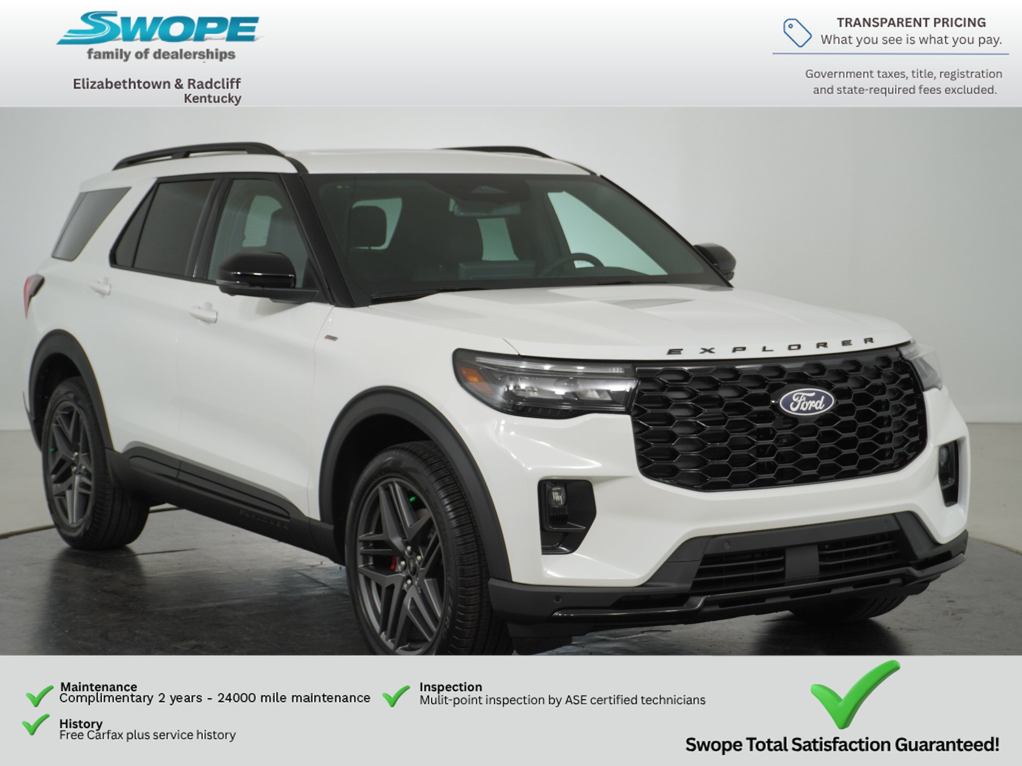 New 2027 Ford Explorer ST-Line w/ Premium Package AWD/4WD image 1