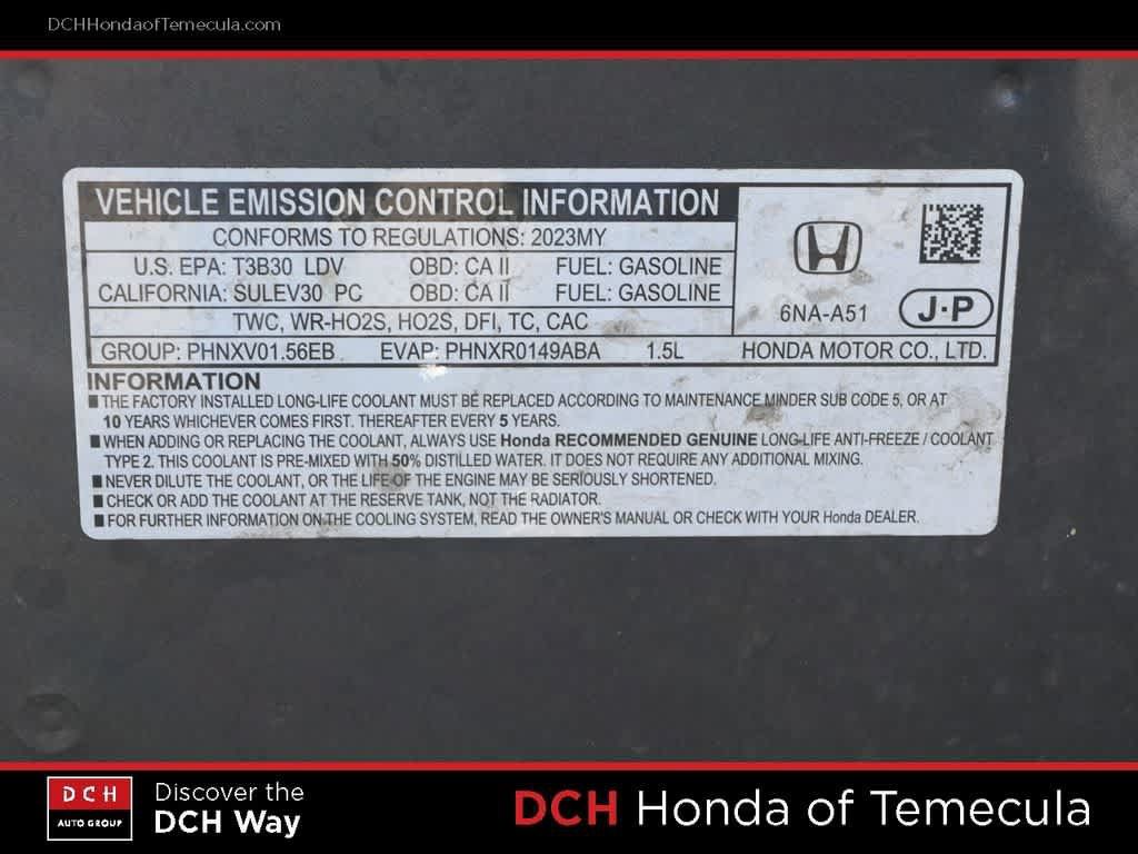 Certified 2023 Honda Accord EX image 9