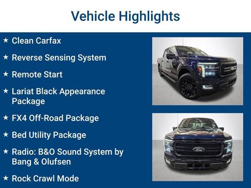 Used 2024 Ford F150 Lariat w/ Bed Utility Package AWD/4WD image 3