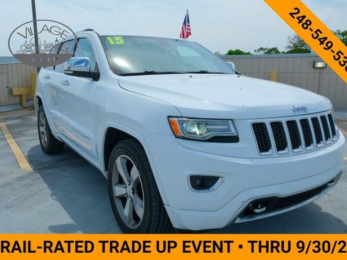 Used 2015 Jeep Grand Cherokee Overland AWD/4WD image 3