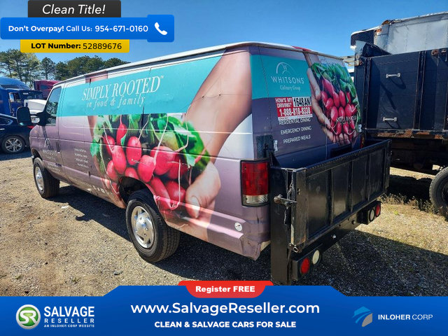 Used 2011 Ford E-350 and Econoline 350 Extended Super Duty w/ Commercial Cargo Van Pkg RWD image 3