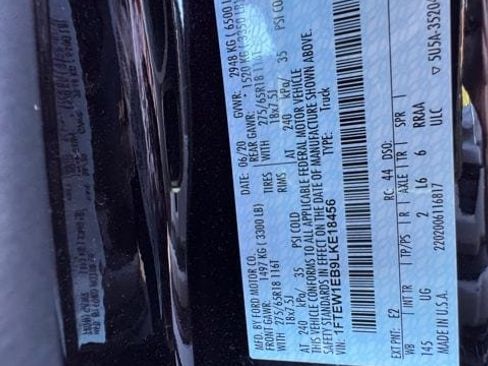 Used 2020 Ford F150 XLT w/ Equipment Group 302A Luxury image 61