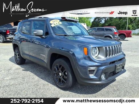Used 2021 Jeep Renegade Limited w/ Sun & Sound Group AWD/4WD image 1