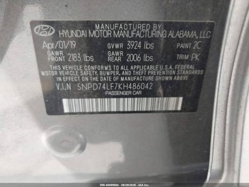 Used 2019 Hyundai Elantra SE FWD image 9