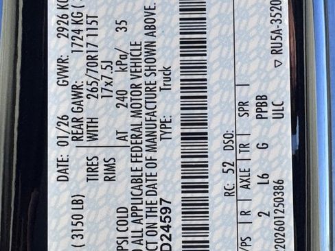 New 2026 Ford F150 XL w/ Equipment Group 103A High image 7