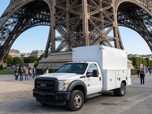 Used 2015 Ford F550 2WD Regular Cab Super Duty image 1