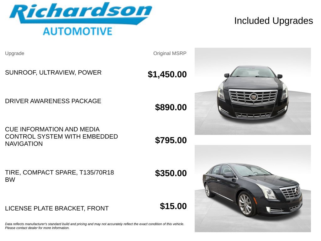 Used 2013 Cadillac XTS Luxury w/ Driver Awareness Package AWD/4WD image 7
