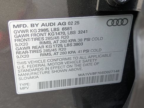 Used 2025 Audi Q7 3.0T Prestige w/ Prestige Package AWD/4WD image 31