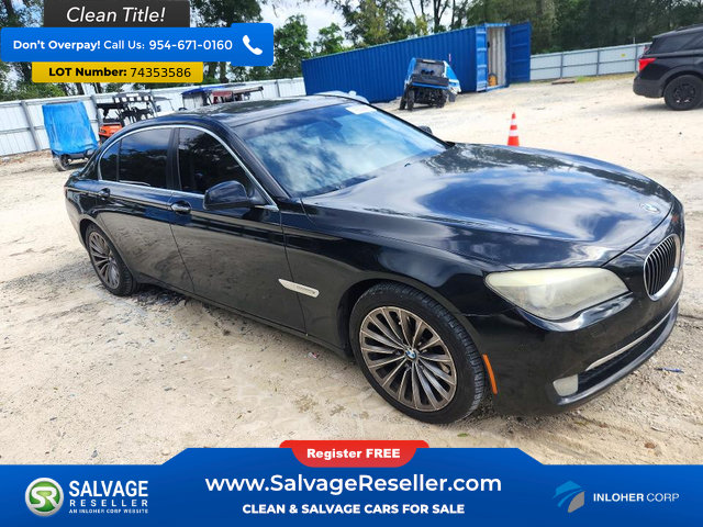 Used 2012 BMW 740Li w/ Luxury Seating Pkg RWD image 5
