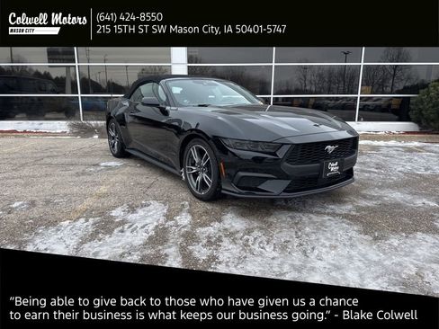 Used 2025 Ford Mustang Premium w/ Wheel & Stripe Package image 1