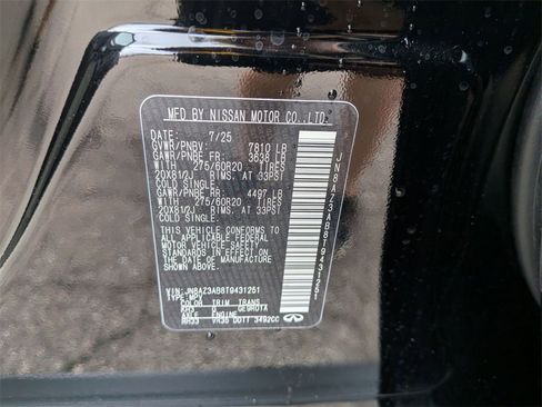 New 2026 INFINITI QX80 Pure w/ Cargo Package image 31