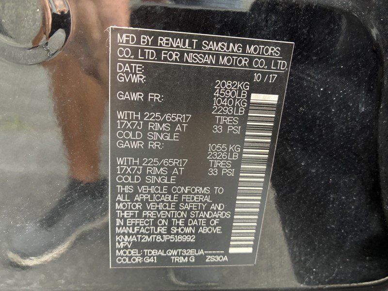 Used 2018 Nissan Rogue SV FWD image 21