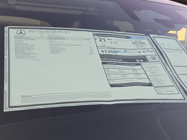 New 2027 Mercedes-Benz GLE 450 4MATIC image 15
