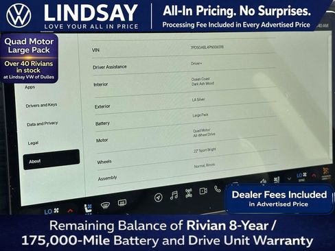 Used 2023 Rivian R1S Launch Edition AWD/4WD image 26