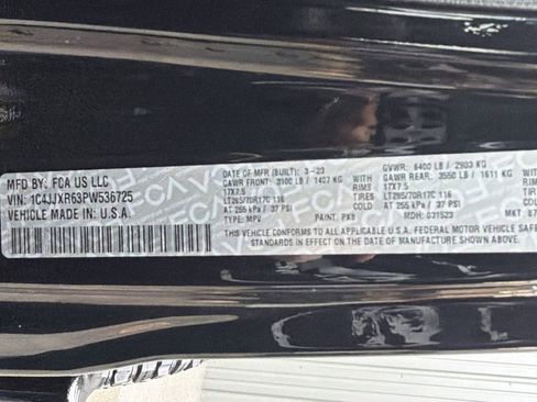 Used 2023 Jeep Wrangler Unlimited Rubicon 4xe w/ Cold Weather Group image 38