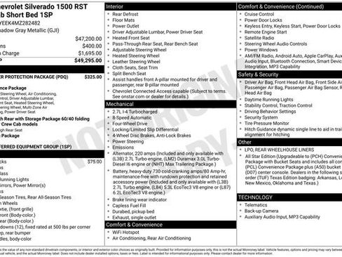 Certified 2021 Chevrolet Silverado 1500 RST w/ LPO, Liner Protection Package image 4