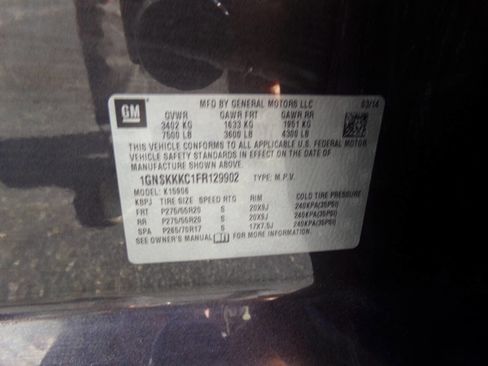 Used 2015 Chevrolet Suburban LTZ image 79