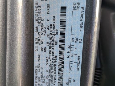 New 2025 Ford F150 XLT w/ Equipment Group 302A MID image 36