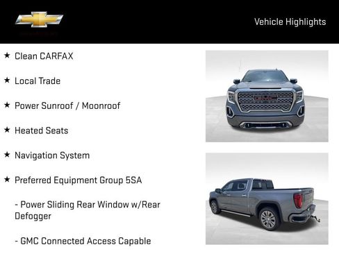 Certified 2021 GMC Sierra 1500 Denali w/ Denali Ultimate Package AWD/4WD image 18