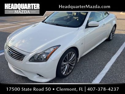Used 2015 INFINITI Q60 Convertible w/ Premium Package