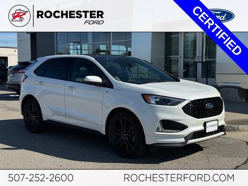 Certified 2022 Ford Edge ST-Line w/ Class II Trailer Tow Package AWD/4WD image 1