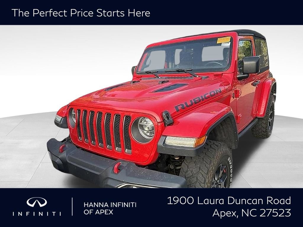 Used 2018 Jeep Wrangler Rubicon w/ Uconnect 4C Nav & Sound Group AWD/4WD image 1