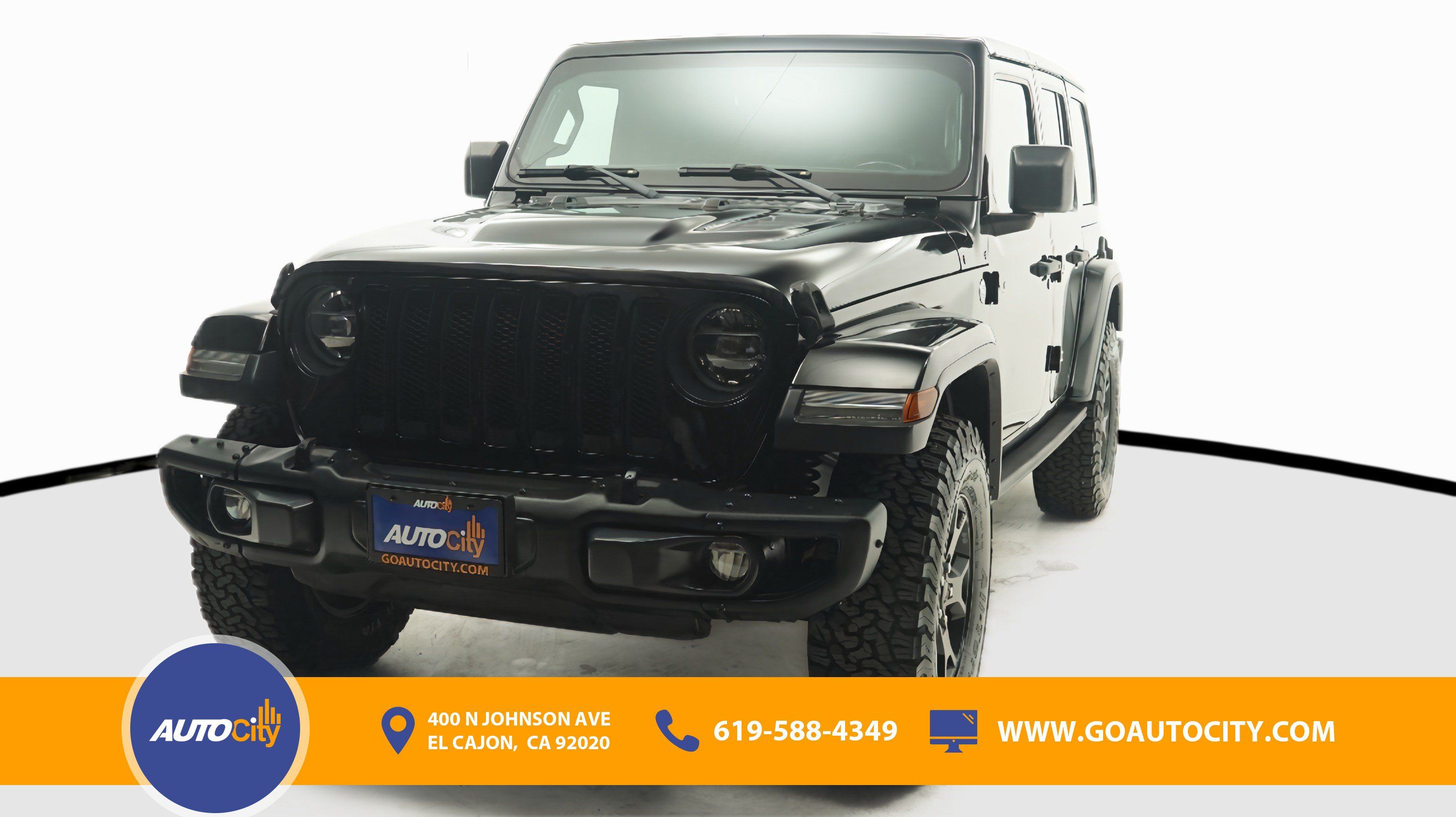 Used 2019 Jeep Wrangler Unlimited Sahara w/ Quick Order Package 24M Moab AWD/4WD image 1