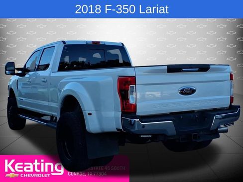 Used 2018 Ford F350 Lariat w/ Lariat Value Package AWD/4WD image 2