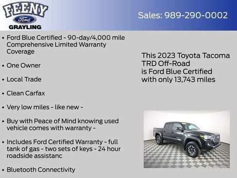 Used 2023 Toyota Tacoma TRD Off-Road AWD/4WD image 5