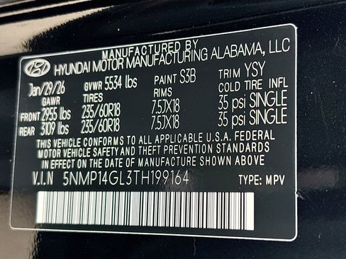 New 2026 Hyundai Santa Fe SE image 32