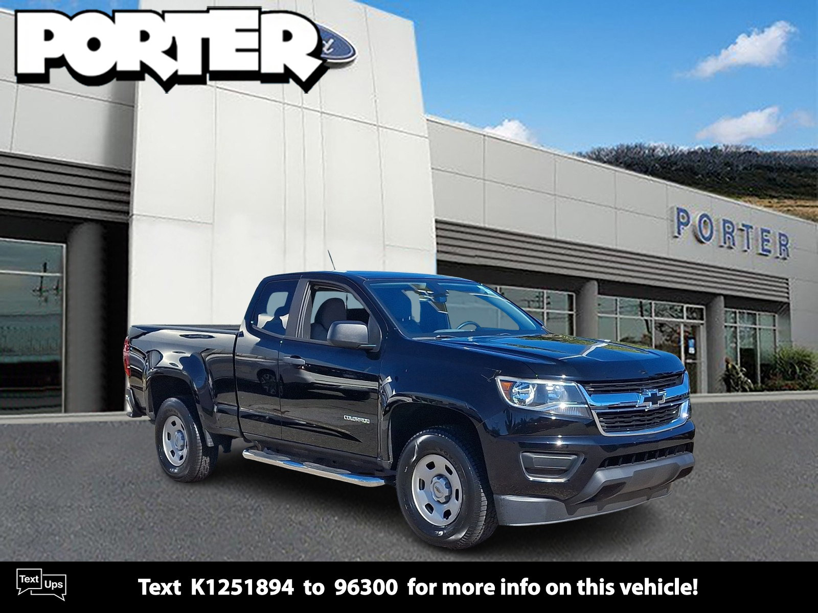 Used 2019 Chevrolet Colorado W/T w/ WT Convenience Package RWD image 1