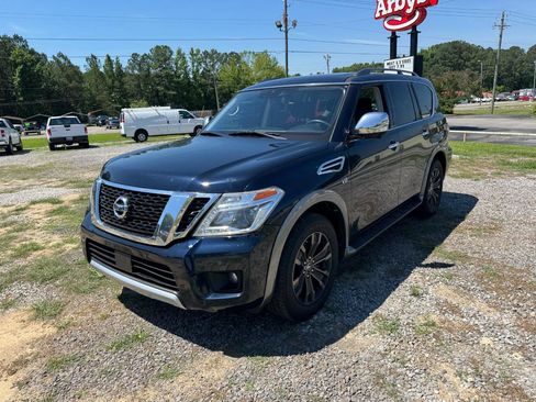 Used 2018 Nissan Armada Platinum w/ Captain Seat Package RWD image 5