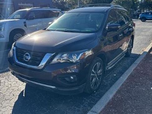 Certified 2019 Nissan Pathfinder Platinum w/ Cargo Package image 1