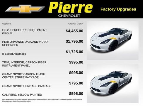 Used 2018 Chevrolet Corvette Grand Sport RWD image 2