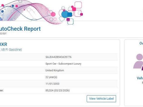 Used 2004 Jaguar XK8 Convertible image 14