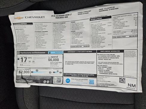 New 2026 Chevrolet Silverado 1500 LT Trail Boss w/ Safety Package image 18