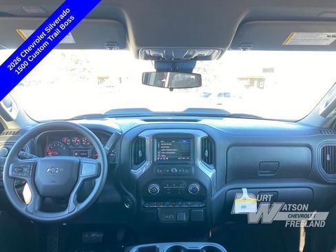 New 2026 Chevrolet Silverado 1500 Custom Trail Boss w/ LPO, Dark Essentials Package image 16