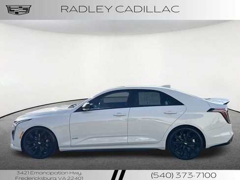 Used 2023 Cadillac CT4 V w/ LPO, ONYX Package image 2