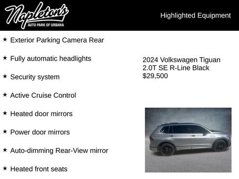 Used 2024 Volkswagen Tiguan SE R-Line image 4