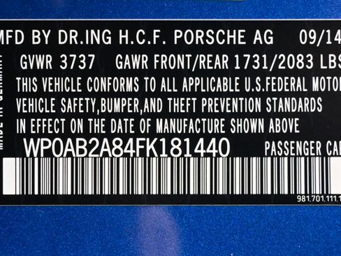 Used 2015 Porsche Cayman GTS image 96