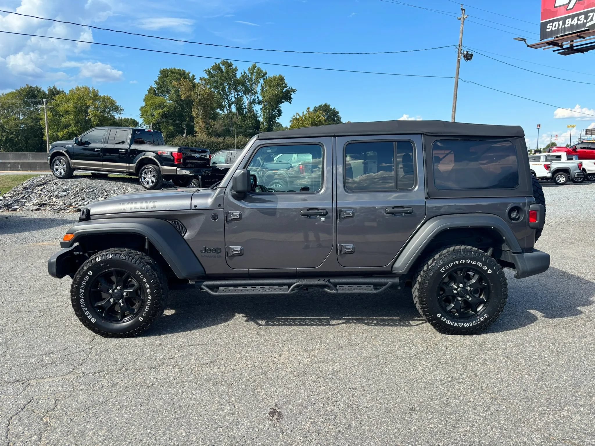 Used 2021 Jeep Wrangler Unlimited Sport AWD/4WD image 2