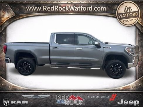 Used 2019 GMC Sierra 1500 SLT w/ Driver Alert Package I AWD/4WD image 3