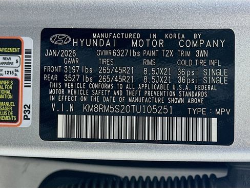 New 2026 Hyundai Palisade Calligraphy FWD image 24