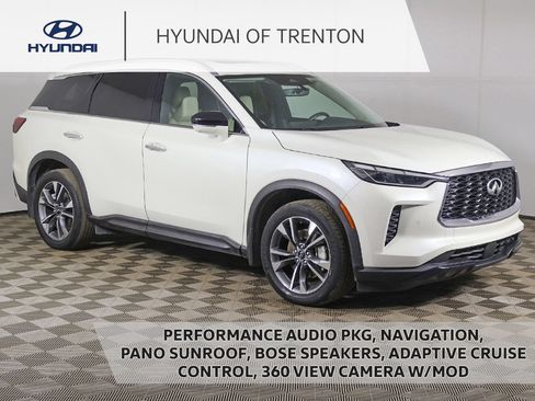 Used 2023 INFINITI QX60 Luxe w/ Performance Audio Package AWD/4WD image 1
