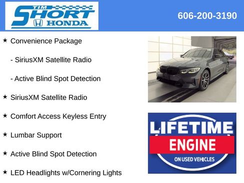 Used 2020 BMW 330i xDrive Sedan w/ Convenience Package AWD/4WD image 9