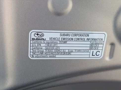 New 2026 Subaru Crosstrek 2.0i Premium AWD/4WD image 17