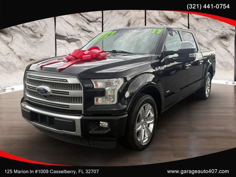 Used 2017 Ford F150 Platinum w/ Equipment Group 701A Luxury RWD image 3