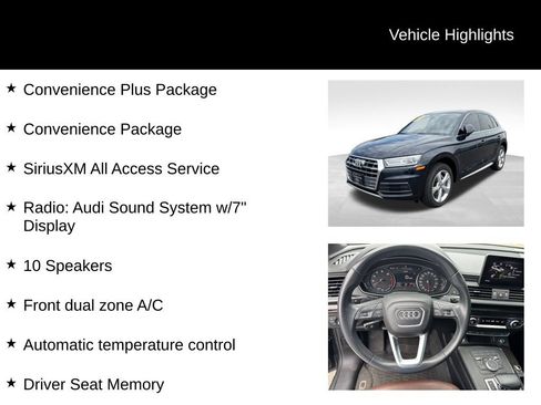 Used 2020 Audi Q5 2.0T Premium w/ Convenience Package AWD/4WD image 10