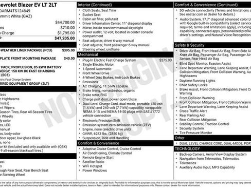Used 2026 Chevrolet Blazer EV LT FWD image 28