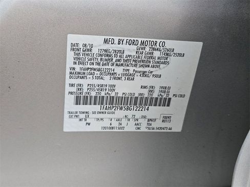 Used 2011 Ford Taurus Limited image 27